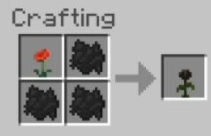 Wither Rose from Withered Bonemeal recipe