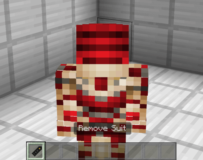 "Remove Suit" Item