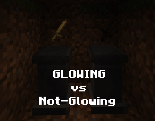 Glowing and Not-Glowing Item Pedestals