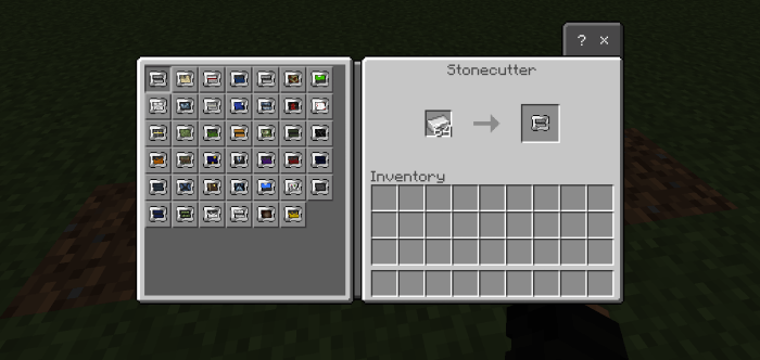 Crafting Apocalyptic Clother with Stonecutter