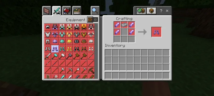 Amethyst Boots Recipe