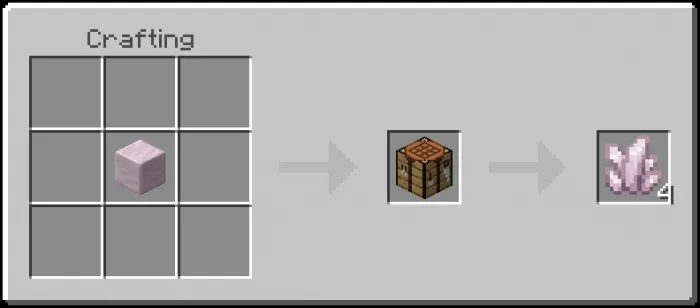 Rose Quartz Shard Recipe