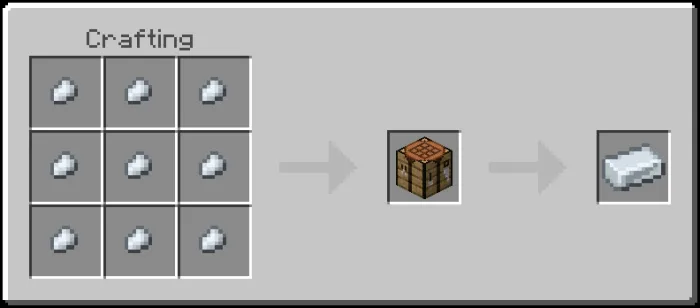 Zinc Ingot Recipe (Variant 1)
