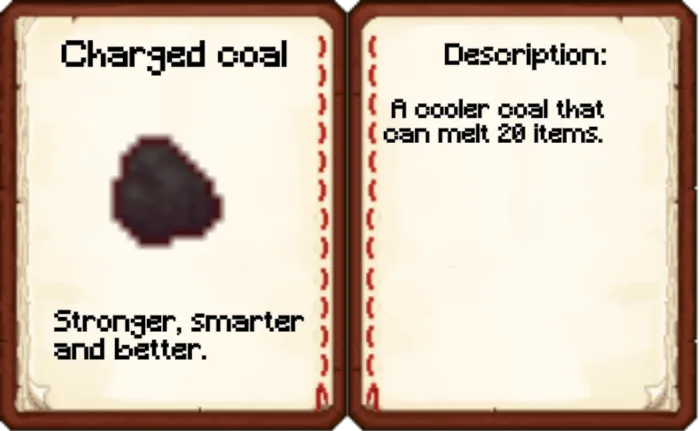 Charged Coal
