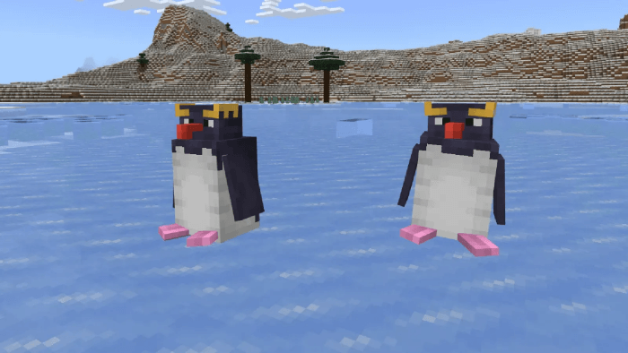 Two penguins