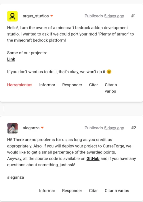 Permission from Aleganza