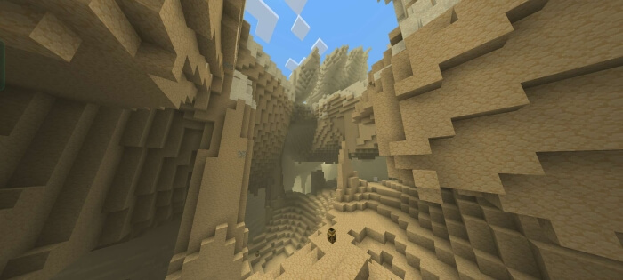 New Desert Cave Biome