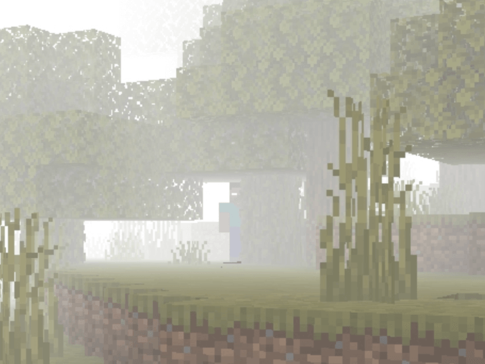 Herobrine Watching at You from the Fog