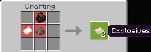 Explosives Recipe