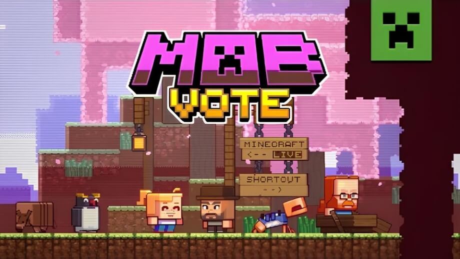 Mob Vote on Minecraft Live 2023