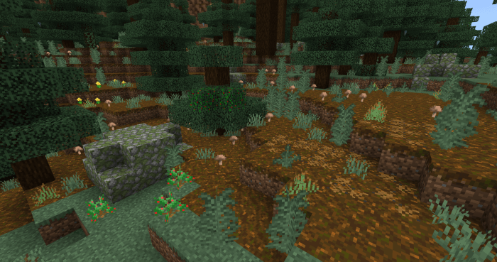 Cold Biome Foliage: Screenshot