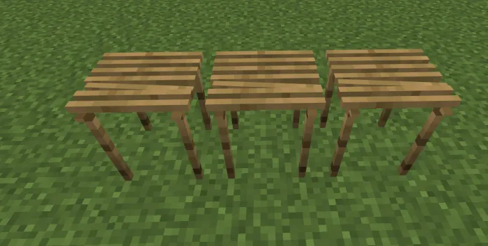 Drying Tables: Screenshot