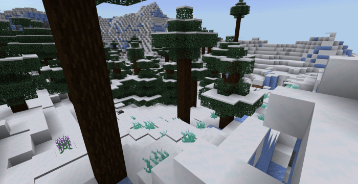 Grove/Snowy Peaks: Screenshot 2