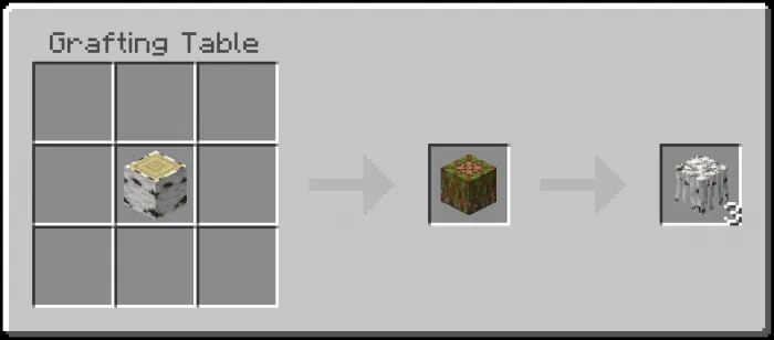 Birch Roots Recipe (Variant 1)