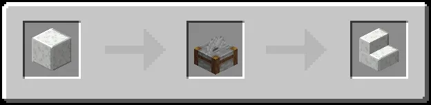 Polished Calcite Stairs Recipe (Variant 3)