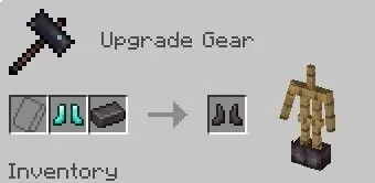 Old Netherite Boots Recipe
