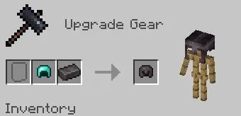 Old Netherite Helmet Recipe