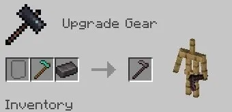 Old Netherite Hoe Recipe