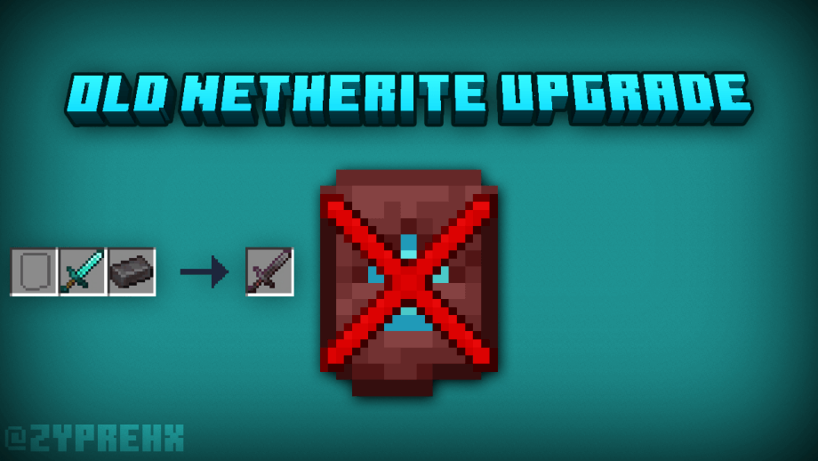 Thumbnail: Old Netherite Upgrade (1.20 or Newer)