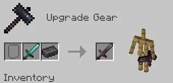 Old Netherite Sword Recipe