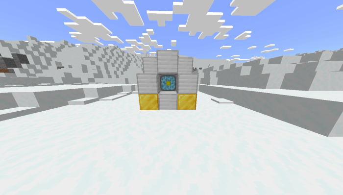 Obsidian Nether Reactor Core Structure
