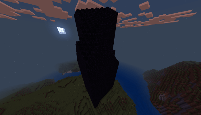 Obsidian Nether Reactor Core Tower: Screenshot 1