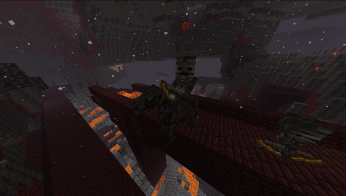 Wither Skeleton Riding a Wither Skeleton Horse
