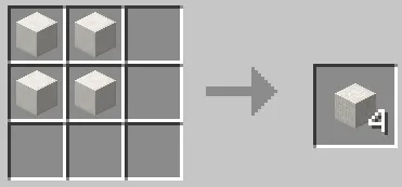 Ancient Chiseled Quartz Block Recipe