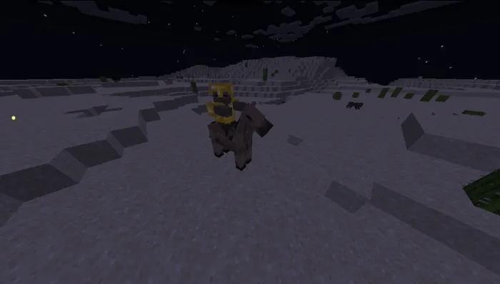 Husk Riding a Husk Horse