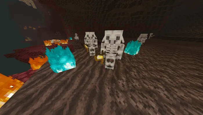 Skeleton Piglins