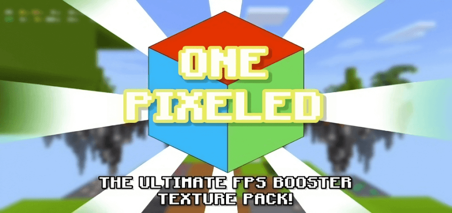 Thumbnail: One Pixeled - The Ultimate FPS Booster Texture Pack! v1.6