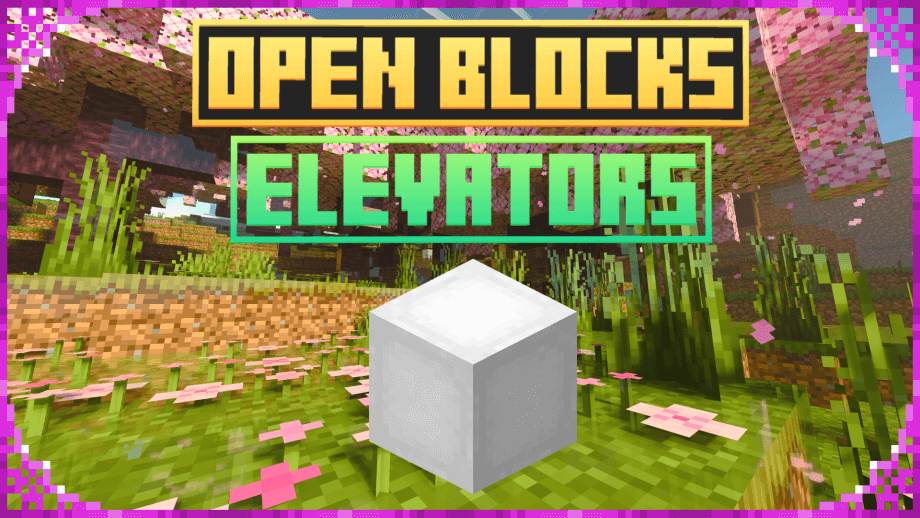 Thumbnail: OpenBlocks Elevator | 1.21.2 | (Realms and Server Support)