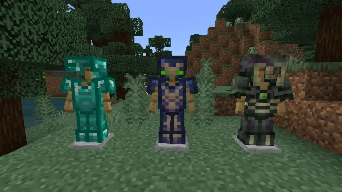 Ender, Phantom and Ender Netherite Armors