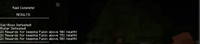 Loot Screen