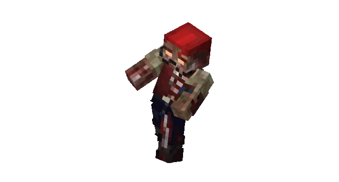 Player Walker Zombie Animation 2