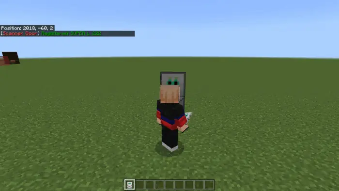Scanner door: screenshot 2.