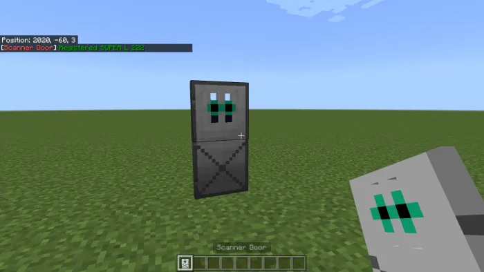 Scanner door: screenshot 1.