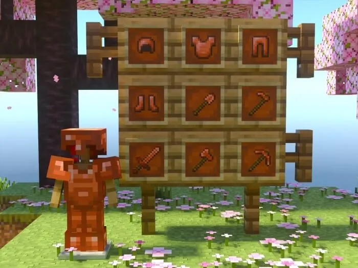 Copper Armor and Tools Screenshot
