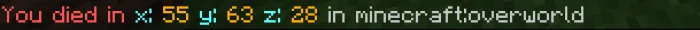 Death Information in the Chat