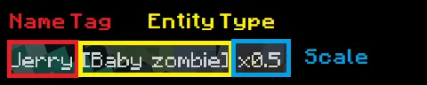 Name Panel: On Entity