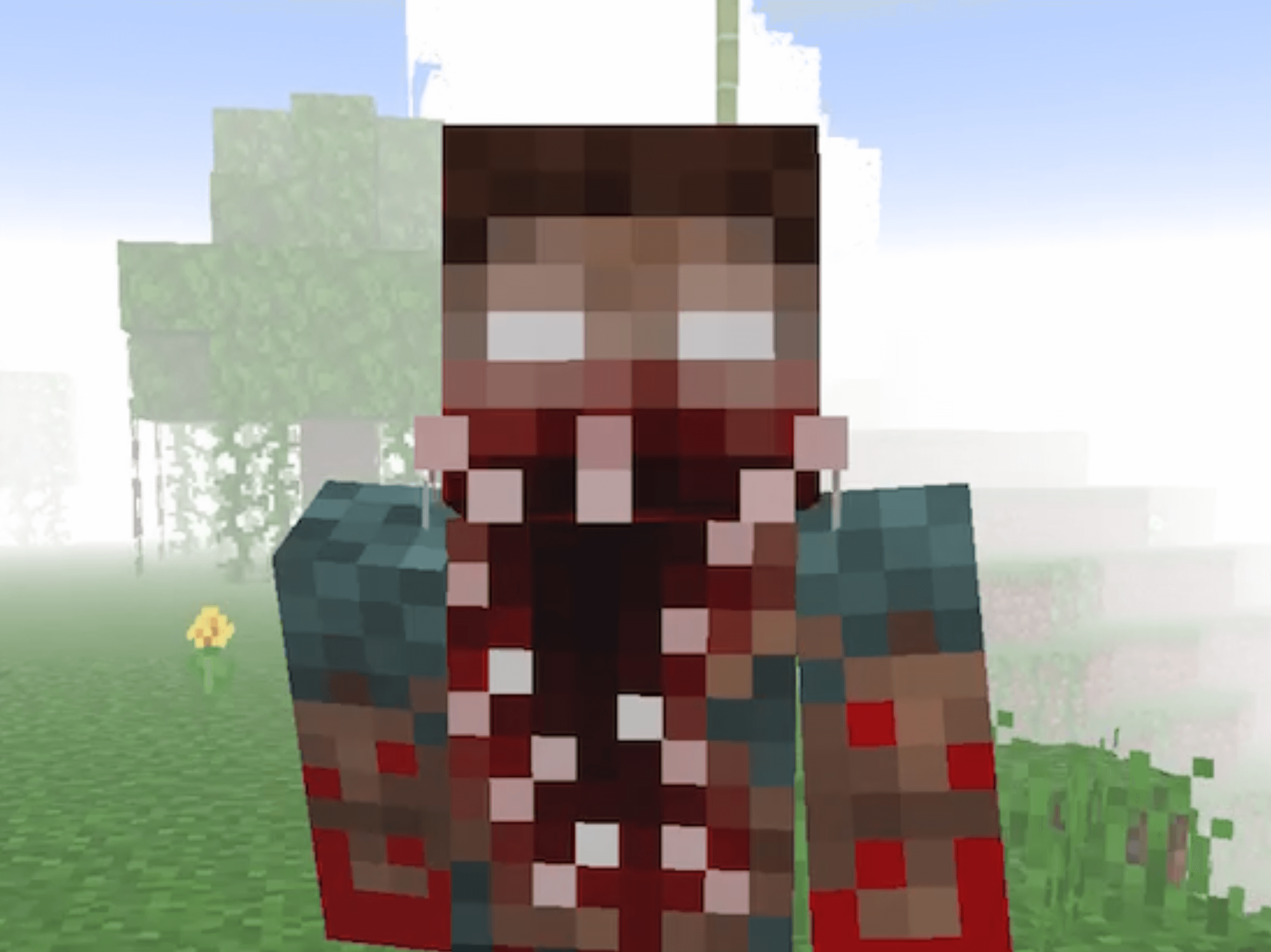 Bloody Herobrine Skin Minecraft - Minecraft mod download