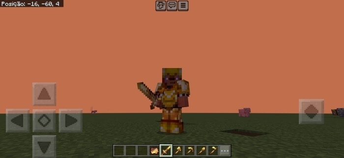 Player With Ultimate Stone Armor