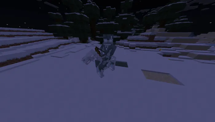 Skeleton horse