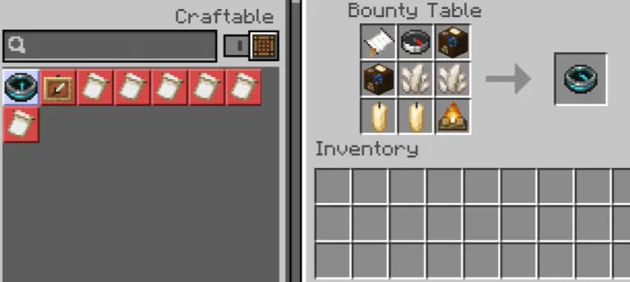 Redeeming a Bounty With Bounty Table