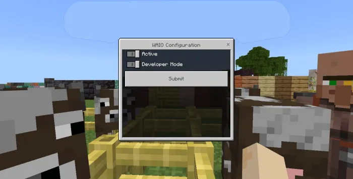 Developer Mode: Configuration