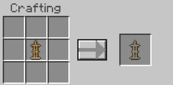 Invisible Armor Stand Recipe
