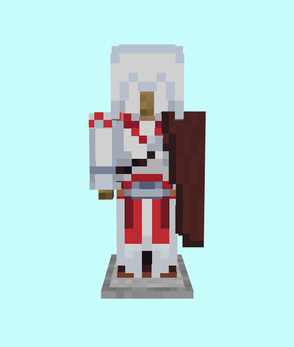 Ezio's Robes + Cape: 1