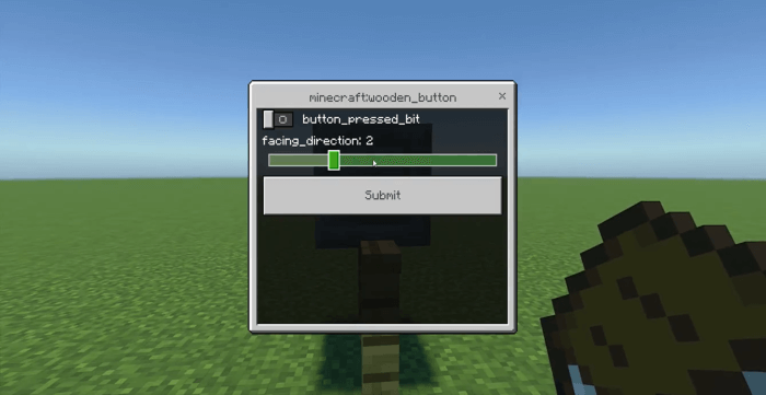 Wooden Button Settings