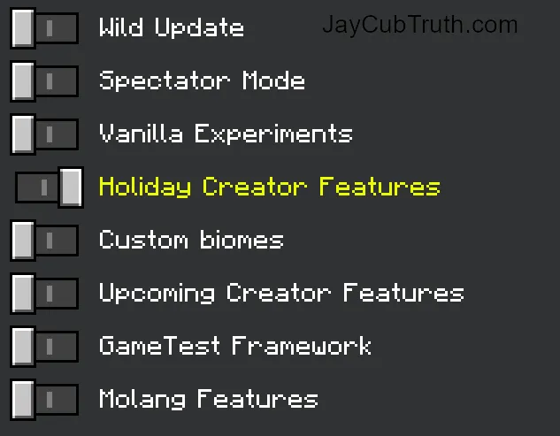 Required Experiments for the Blockz+ Addon