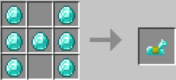 Diamond Horse Armor Recipe